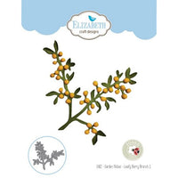 Elizabeth Craft Designs - Dies - Leafy Berry Branch 1