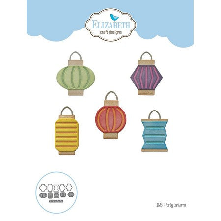 Elizabeth Craft Designs - Dies - Party Lanterns