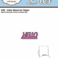 Elizabeth Craft Designs - Hello Stand Up Helper
