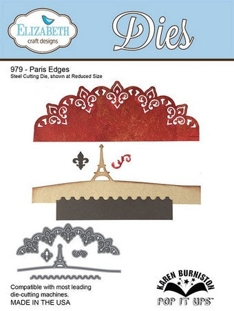Elizabeth Craft Designs - Dies - Paris Edges