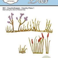 Elizabeth Craft Designs - Dies - CountryScapes - Country Flora 1