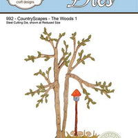 Elizabeth Craft Designs - Dies - CountryScapes - The Woods 1