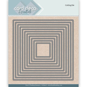 Card Deco Essentials - Dies - Square Nesting Dies