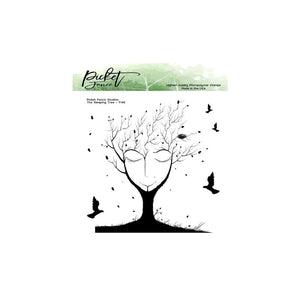 Picket Fence Studio - Clear Stamps - The Sleeping Tree