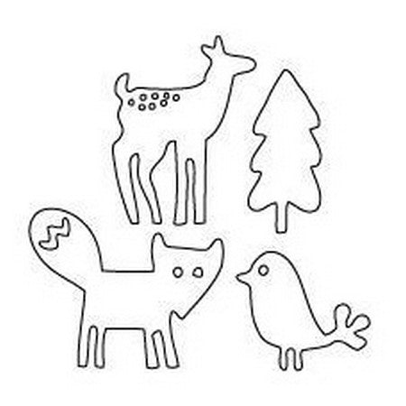 Flora & Fauna - Dies - Woodland Animals
