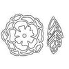Flora & Fauna - Dies - Peony With Leaf
