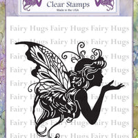 Fairy Hugs Stamps - Kissing Fairy