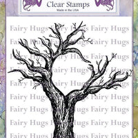 Fairy Hugs Stamps - Moon Tree