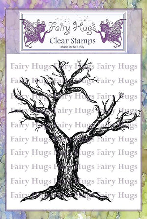 Fairy Hugs Stamps - Moon Tree