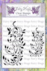 Fairy Hugs Stamps - Leafy Scrolls