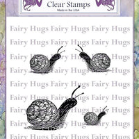 Fairy Hugs Stamps - Snail Family