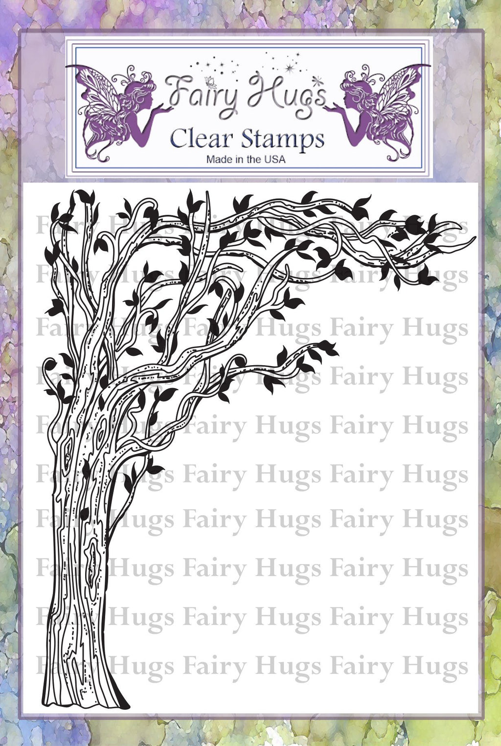 Fairy Hugs Stamps - Lantern Tree