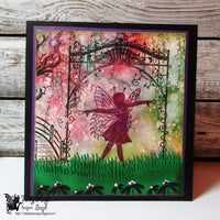 Fairy Hugs Stamps - Whimsical Flower Cluster