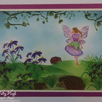 Fairy Hugs Stamps - Whimsical Flower Cluster