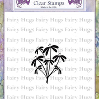 Fairy Hugs Stamps - Whimsical Flower Cluster