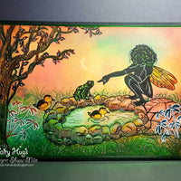 Fairy Hugs Stamps - Grass