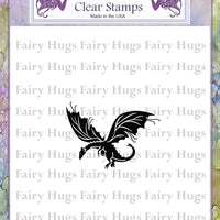 Fairy Hugs Stamps - Flying Dragon