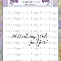 Fairy Hugs Stamps - Birthday Wishes