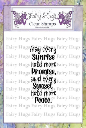 Fairy Hugs Stamps - Sunrise, Sunset