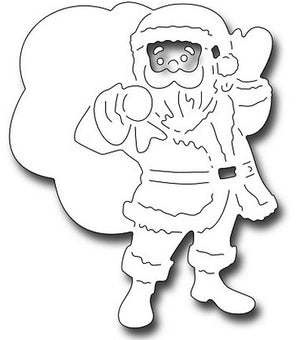 Frantic Stamper - Dies - Santa With Toy Bag