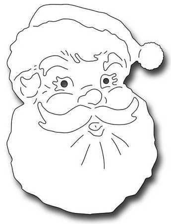 Frantic Stamper - Dies - Jolly Santa Face
