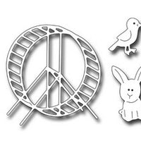 Frantic Stamper - Dies - Hamster, Bunnies and Bird
