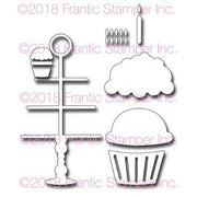 Frantic Stamper - Dies - Cupcakes