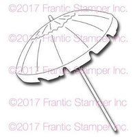 Frantic Stamper Precision Die - Large Beach Umbrella
