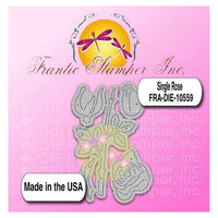 Frantic Stamper - Dies - Single Rose