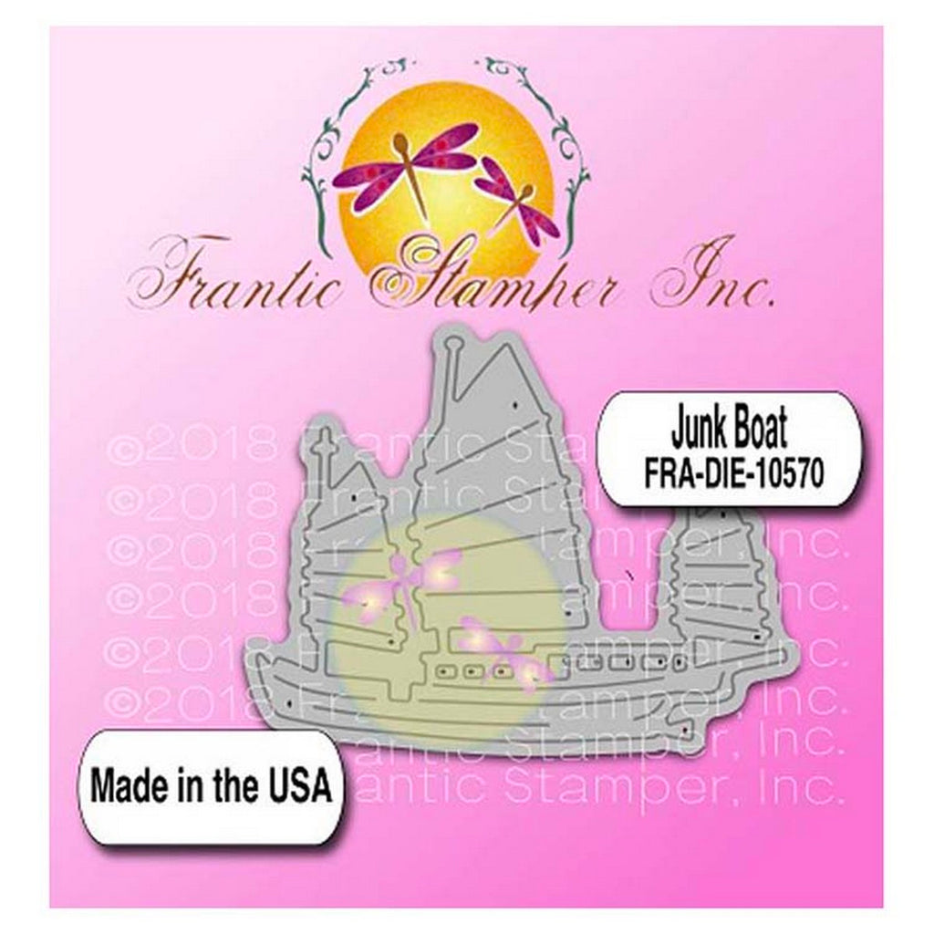 Frantic Stamper - Dies - Junk Boat