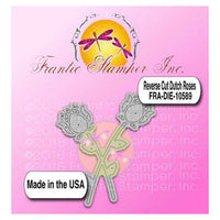 Frantic Stamper - Dies - Reverse Cut Dutch Roses