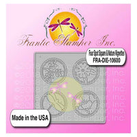 Frantic Stamper - Dies - Four Spot Square & Nature Vignettes