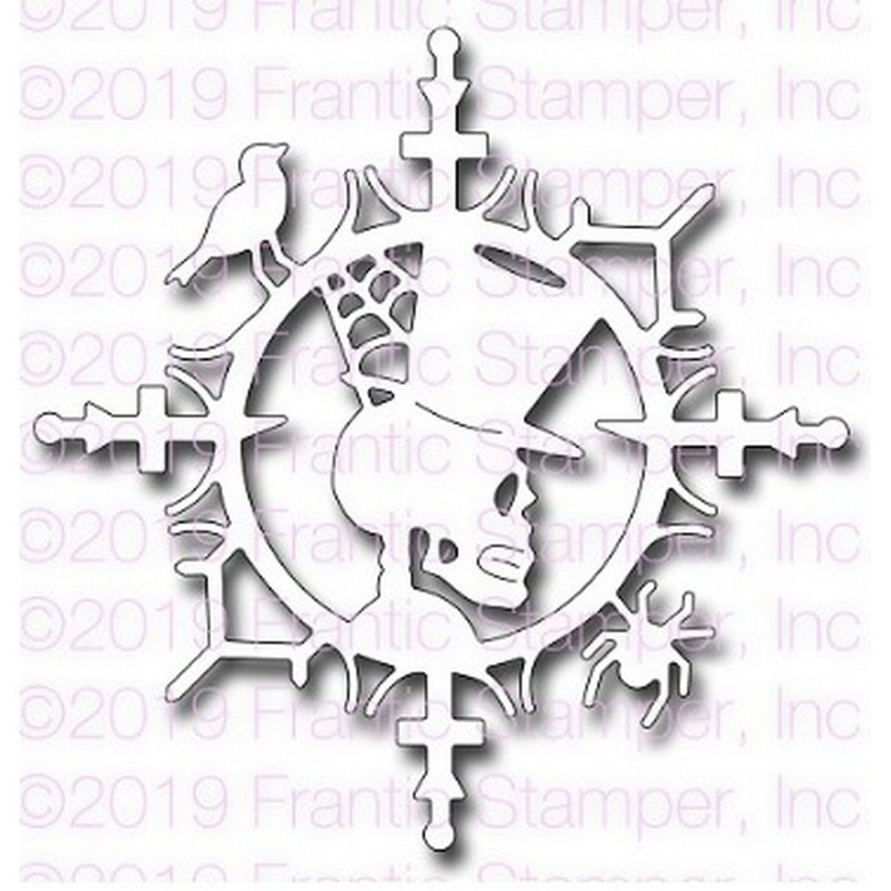 Frantic Stamper - Dies - Skeleton Ornamental Medallion