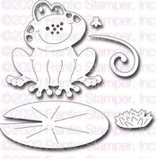 Frantic Stamper - Dies - Cute Frog