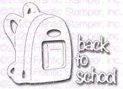 Frantic Stamper - Dies - Back To School Backpack