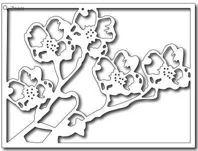 Frantic Stamper - Dies - Sakura Blossom