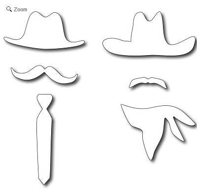 Frantic Stamper - Dies - American Hats & Mustaches