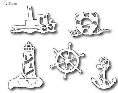 Frantic Stamper - Dies - Nautical Icons