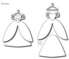 Frantic Stamper - Dies - Princess Dress