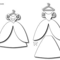 Frantic Stamper - Dies - Princess Dress