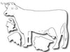 Frantic Stamper - Dies - Barnyard Cow