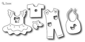 Frantic Stamper - Dies - Baby Clothes Icons