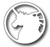 Frantic Stamper - Dies - Round Vignette Unicorn Insert