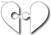 Frantic Stamper - Dies - Heart Puzzle
