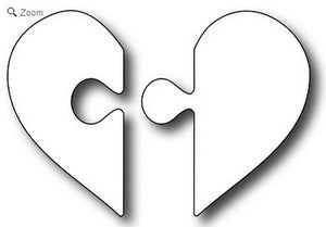 Frantic Stamper - Dies - Heart Puzzle