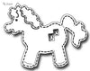 Frantic Stamper - Dies - Stitched Horse