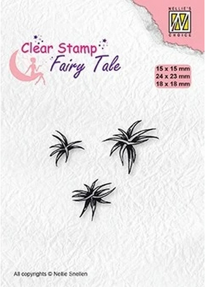 Nellie's Choice - Clear Stamp - Fairy Tale Tussucks Of Grass