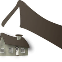 Dee's Distinctivley Dies - Summer Cottage Roof Small