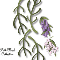 Dee's Distinctivley Dies - Bell Floral Stem 1