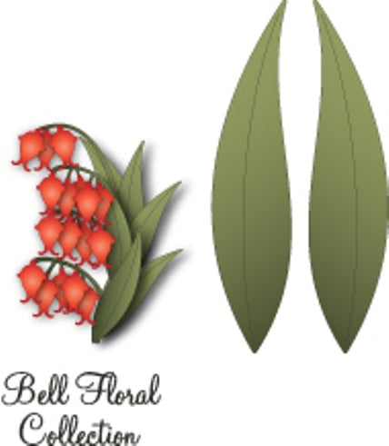 Dee's Distinctivley Dies - Floral Leaf 3